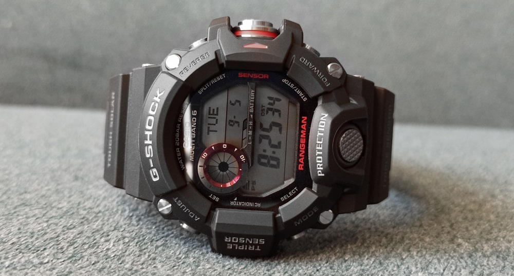 Pohled na hodinky Casio G-Shock Rangeman